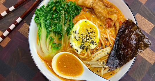 Ramen au Bouillon de Homard Crémeux et Épicé
