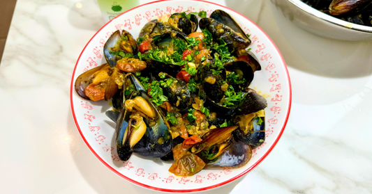 Moules à la Chermoula